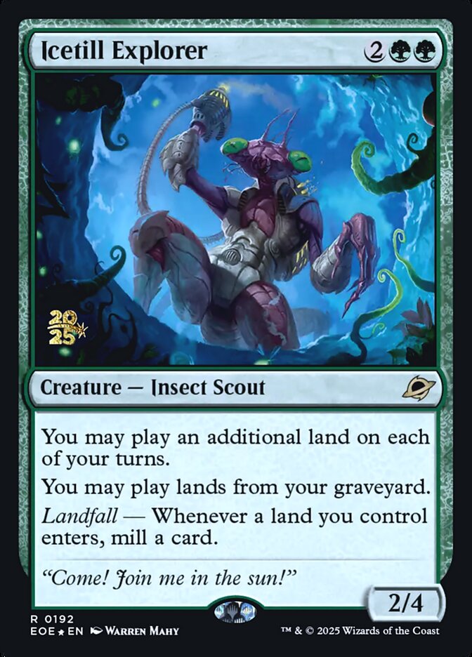 Icetill Explorer card front