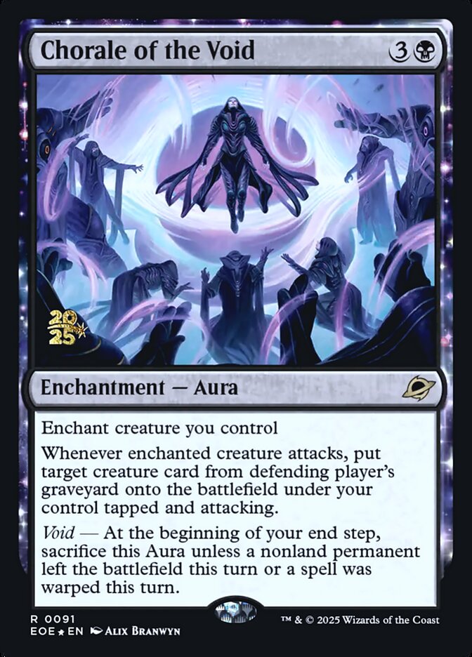 Chorale of the Void card front