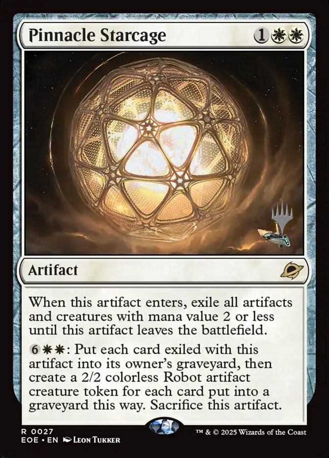 Pinnacle Starcage card front