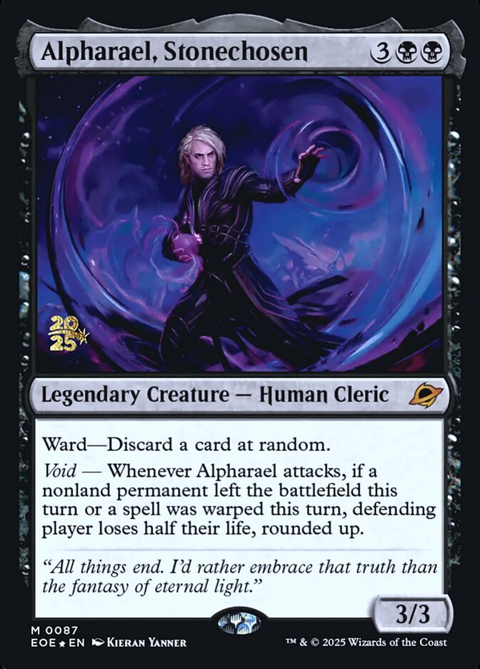 Alpharael, Stonechosen card front