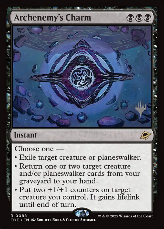 Archenemy's Charm card front