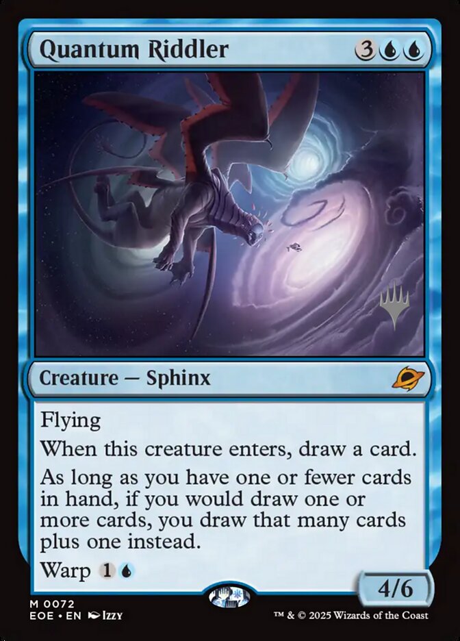 Quantum Riddler card front