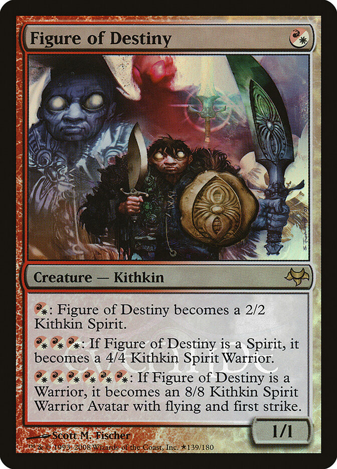 Figure of Destiny card front