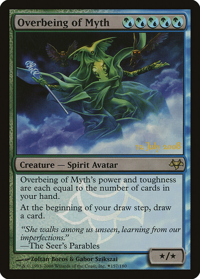 Overbeing of Myth card front