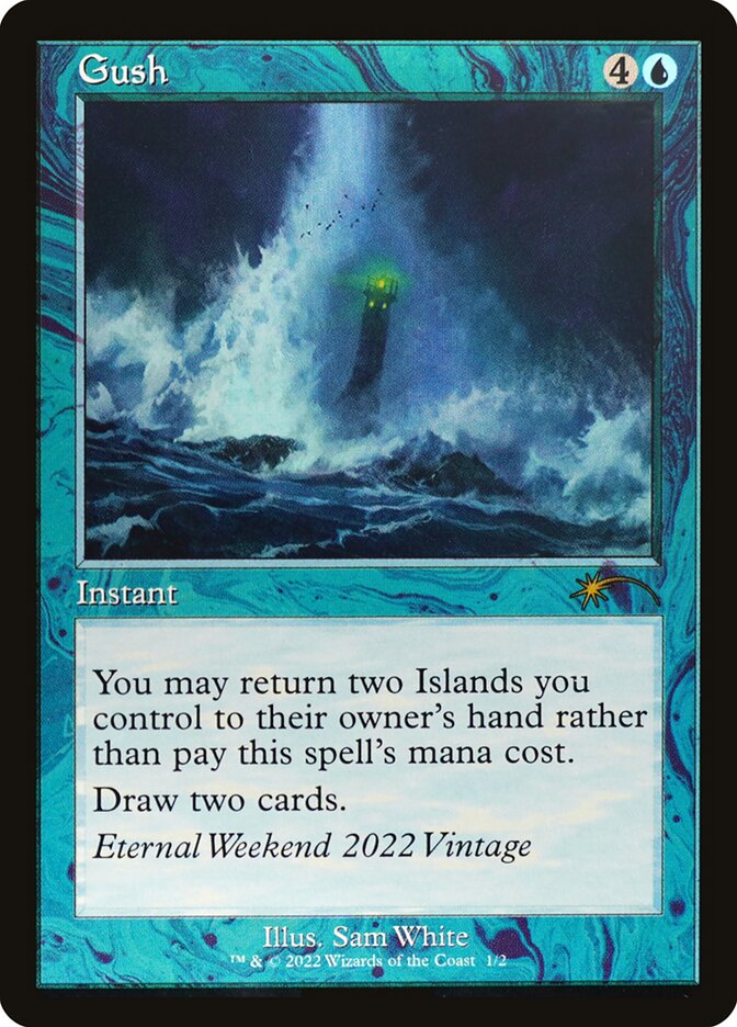 Gush card front