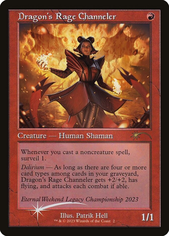 Dragon's Rage Channeler card front