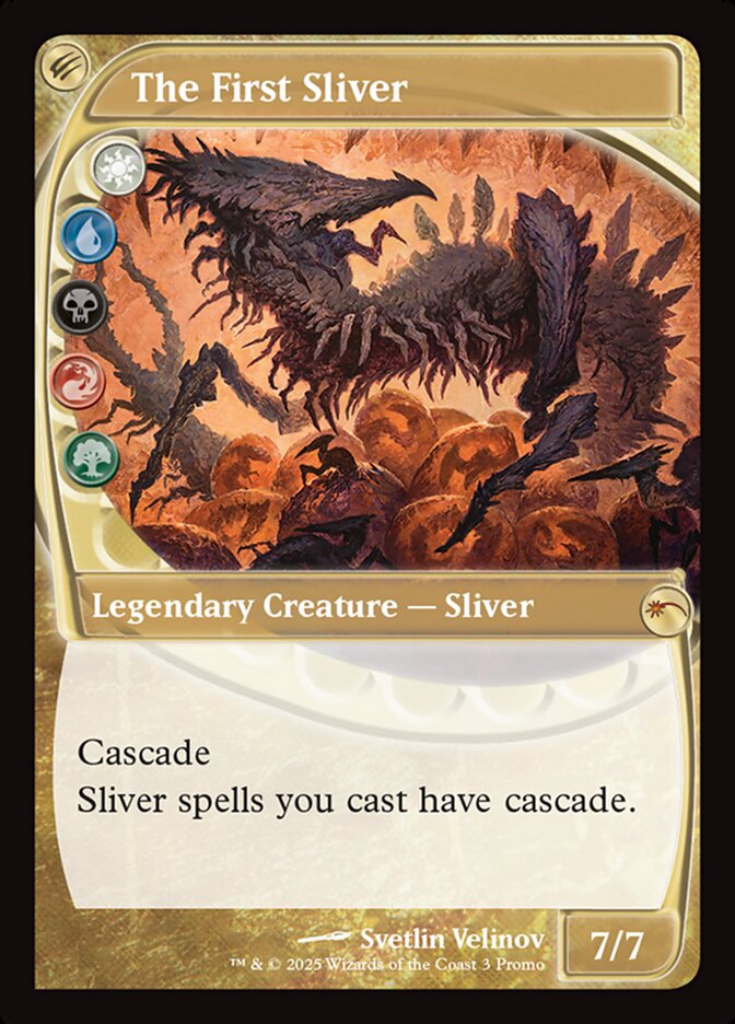 The First Sliver card front