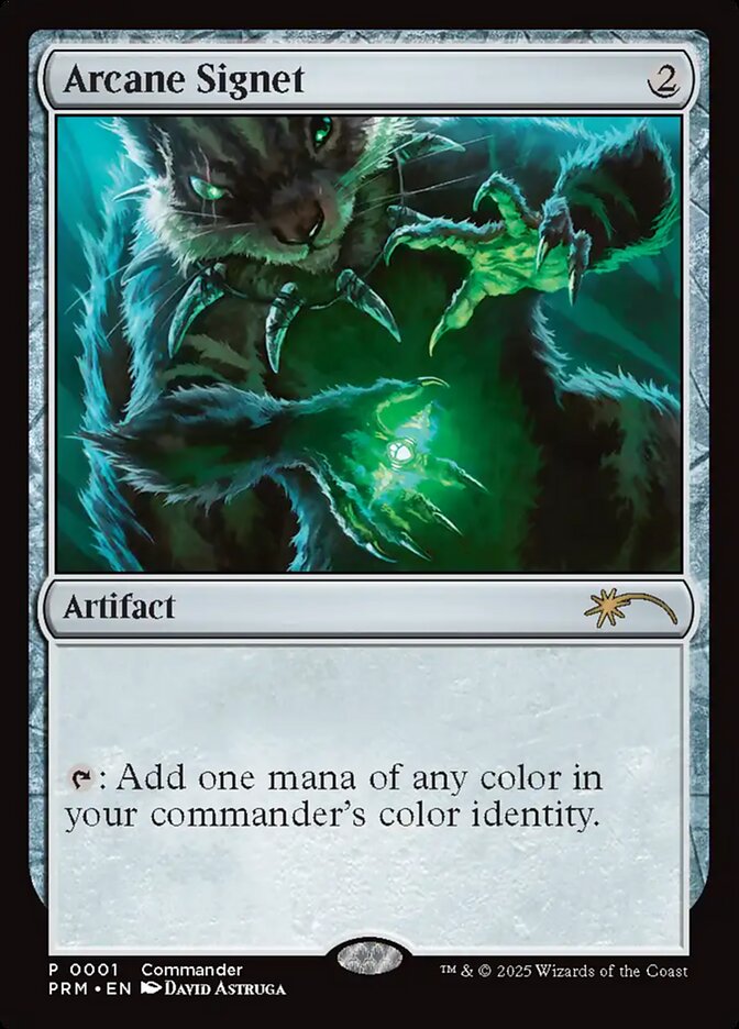 Arcane Signet card front