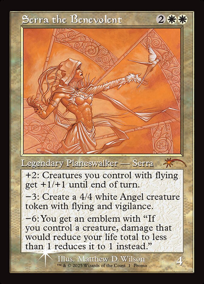 Serra the Benevolent card front