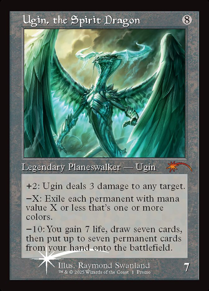 Ugin, the Spirit Dragon card front