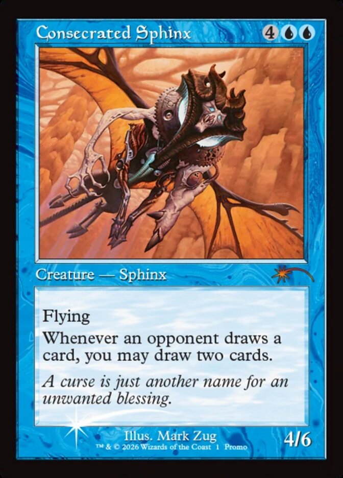 Consecrated Sphinx card front