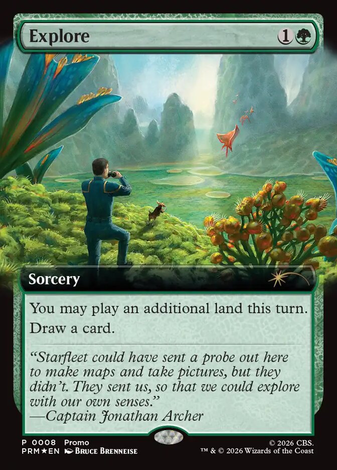 Explore card front