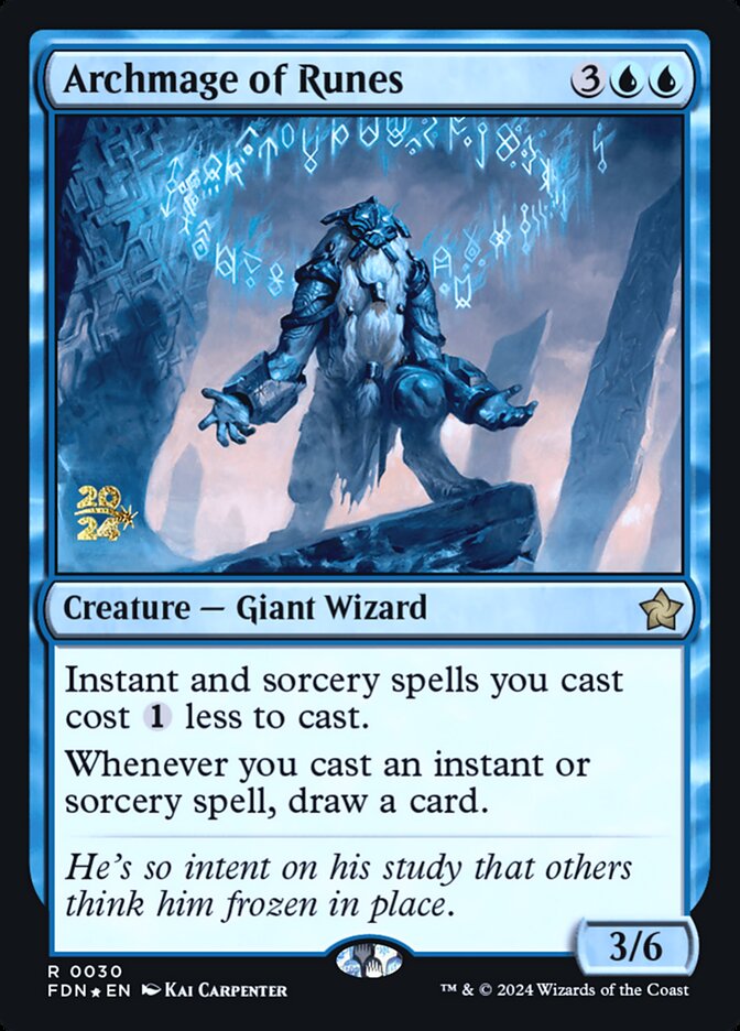 Archmage of Runes card front