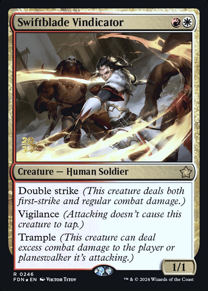 Swiftblade Vindicator card front