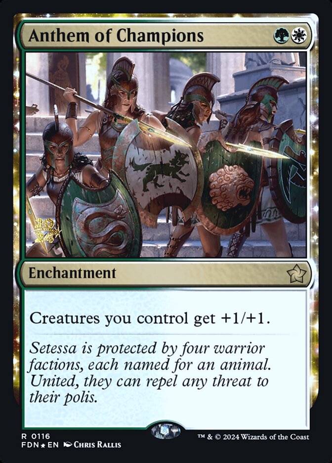 Anthem of Champions card front