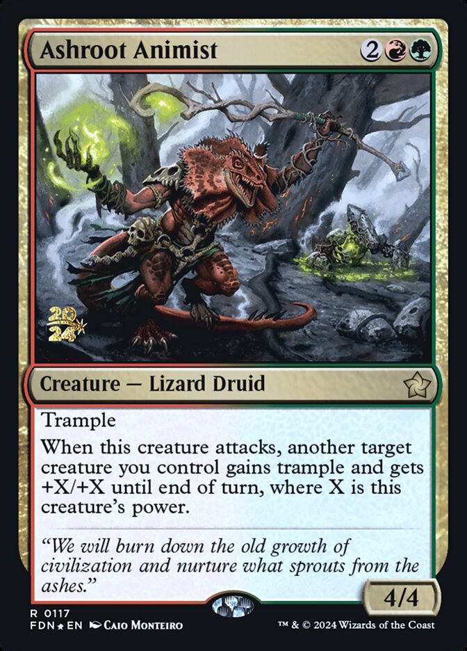 Ashroot Animist card front