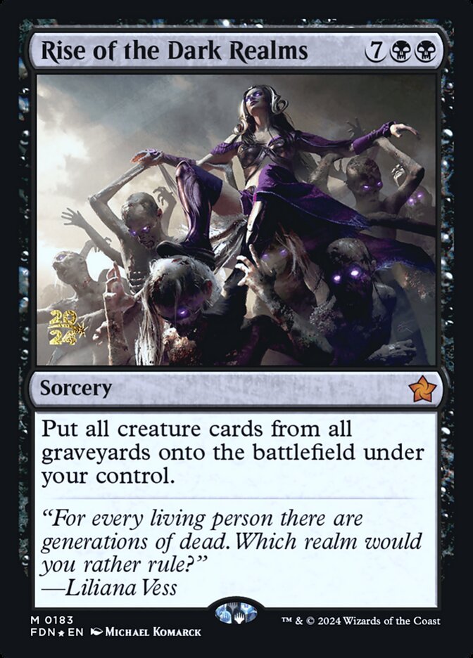 Rise of the Dark Realms card front