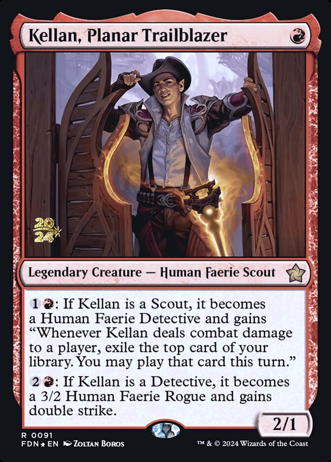 Kellan, Planar Trailblazer card front