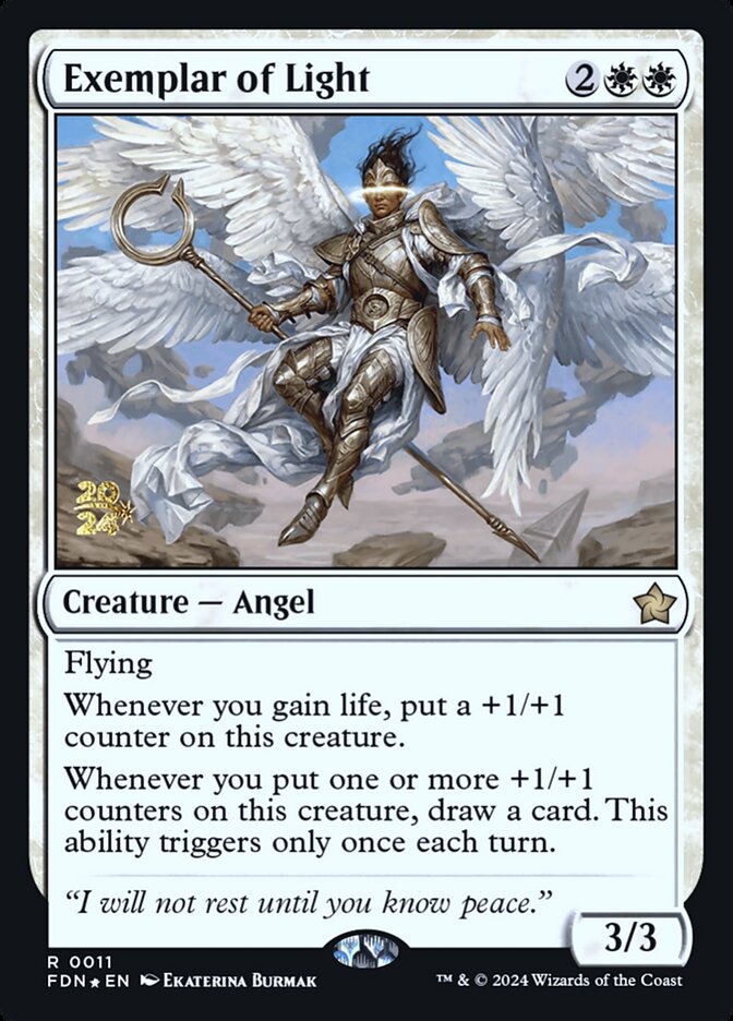 Exemplar of Light card front