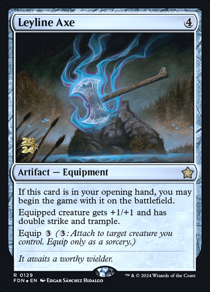 Leyline Axe card front