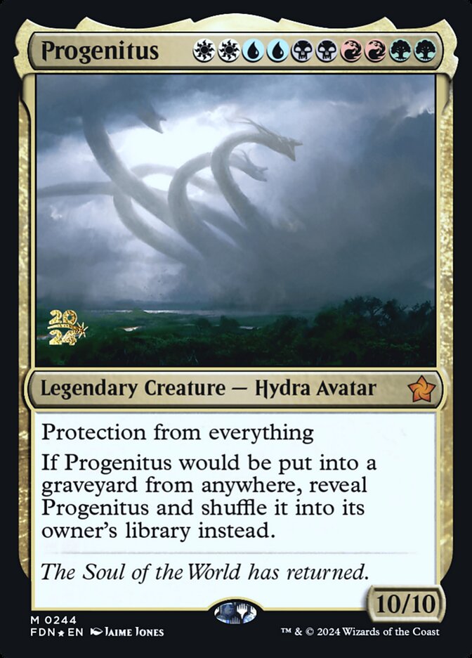 Progenitus card front