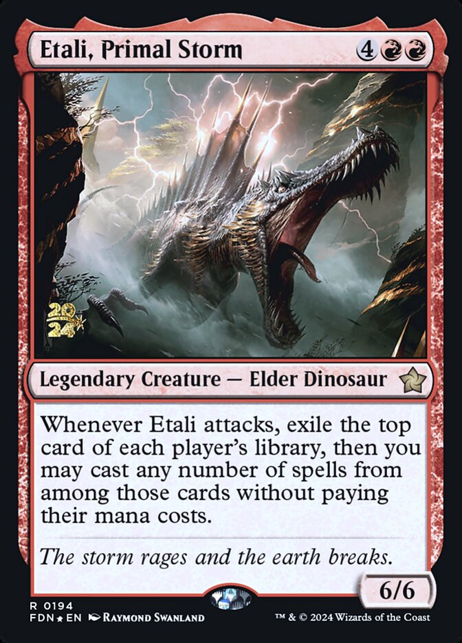 Etali, Primal Storm card front