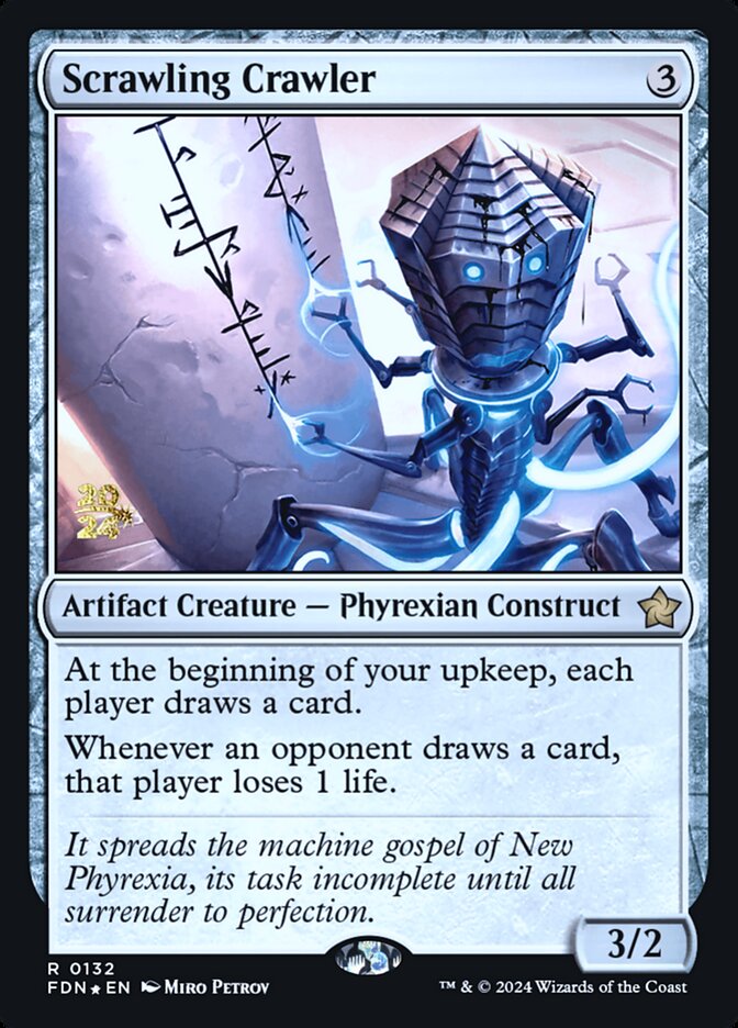 Scrawling Crawler card front