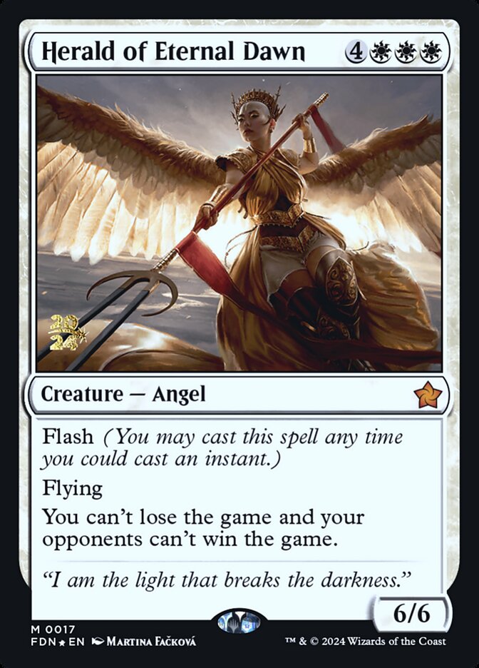 Herald of Eternal Dawn card front