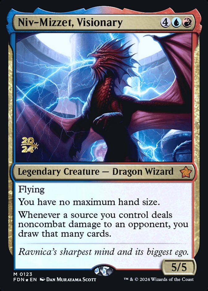 Niv-Mizzet, Visionary card front