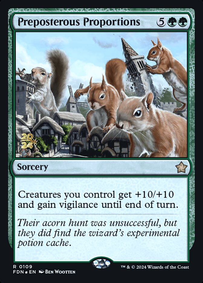 Preposterous Proportions card front