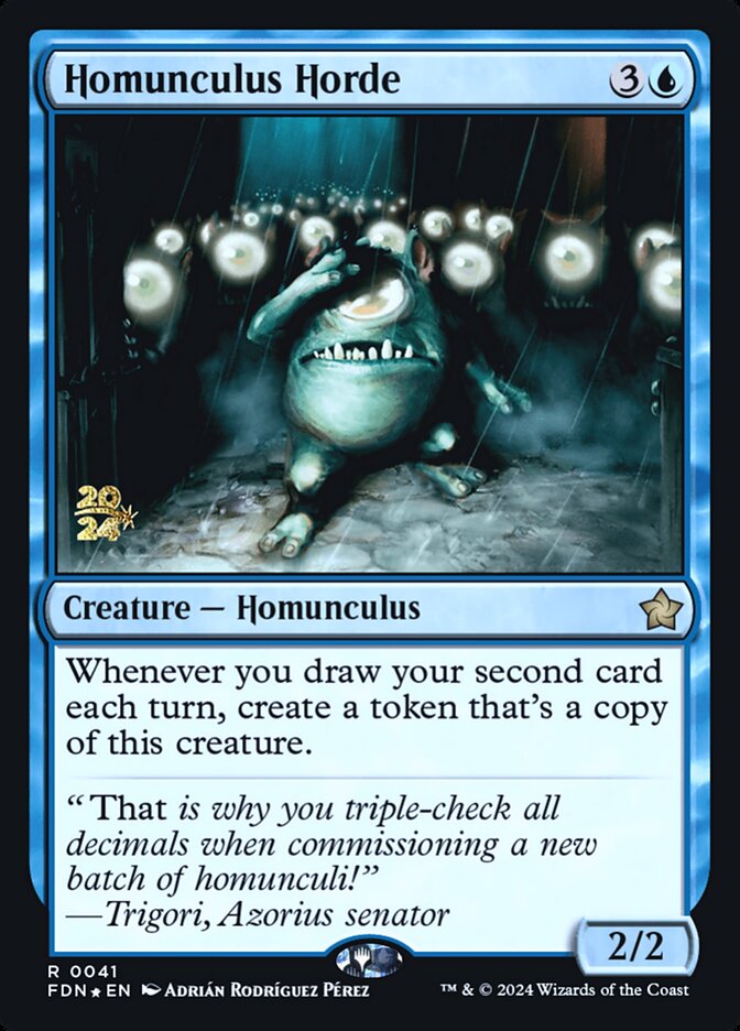 Homunculus Horde card front
