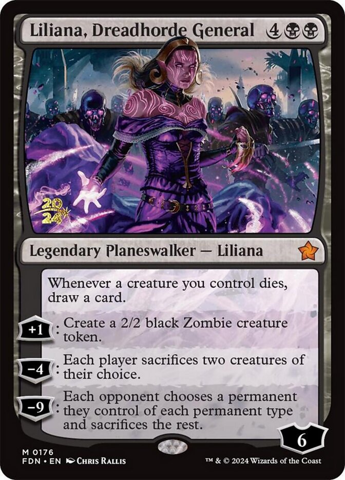 Liliana, Dreadhorde General card front