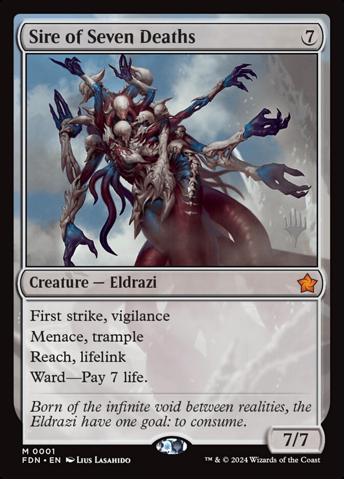 Sire of Seven Deaths card front