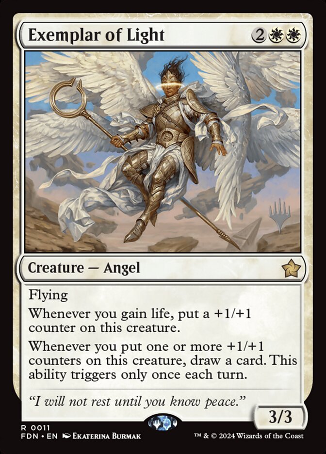 Exemplar of Light card front