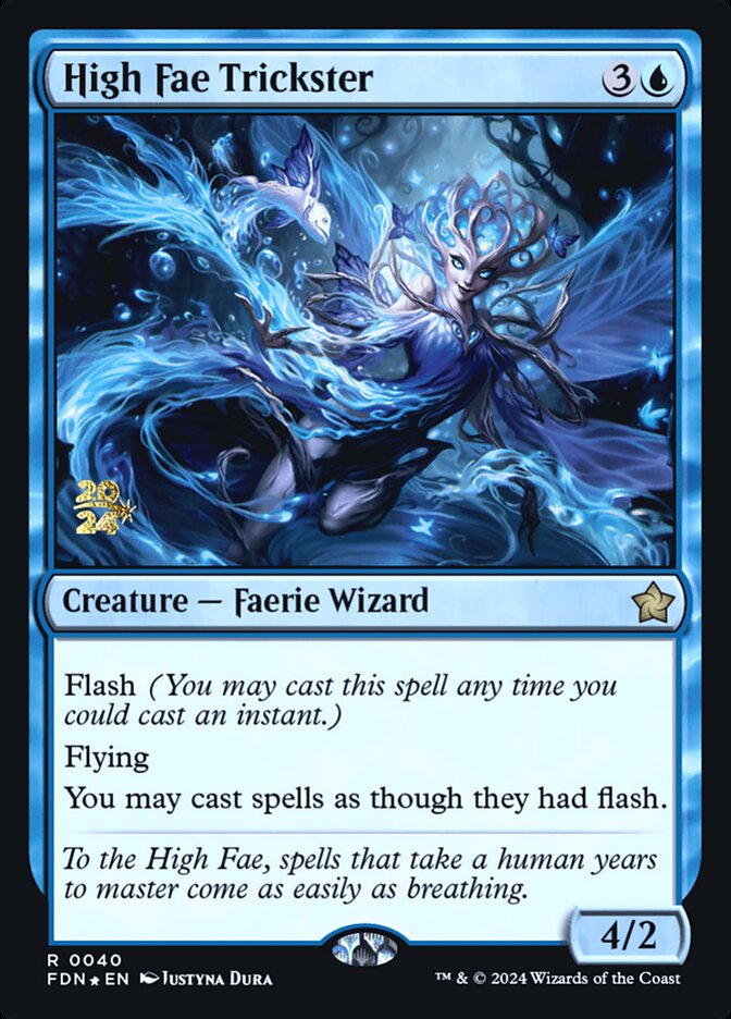 High Fae Trickster card front