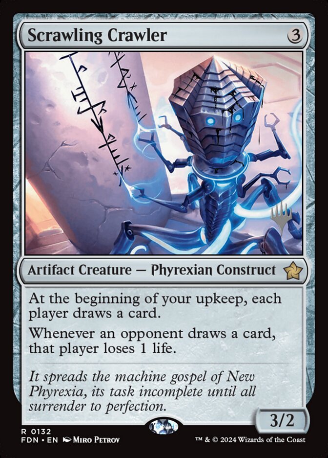 Scrawling Crawler card front