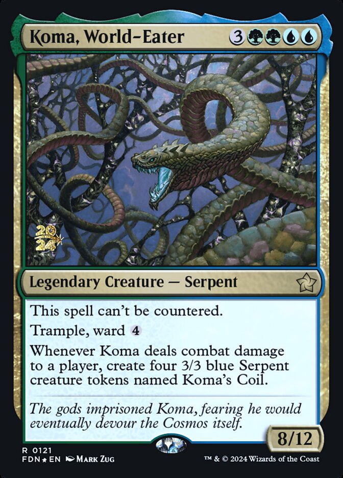 Koma, World-Eater card front
