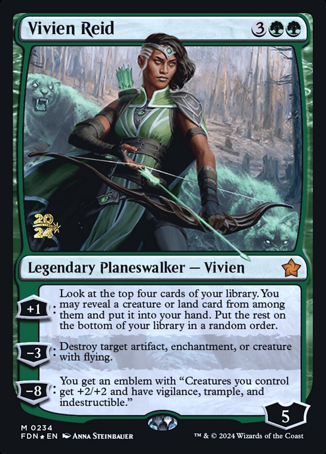 Vivien Reid card front