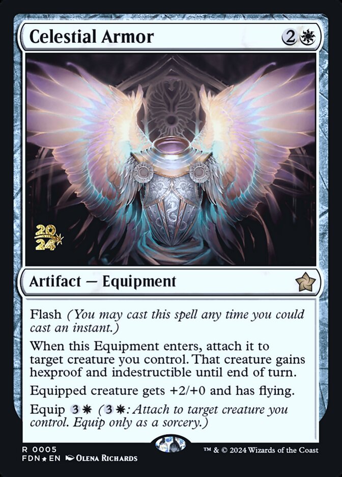Celestial Armor card front
