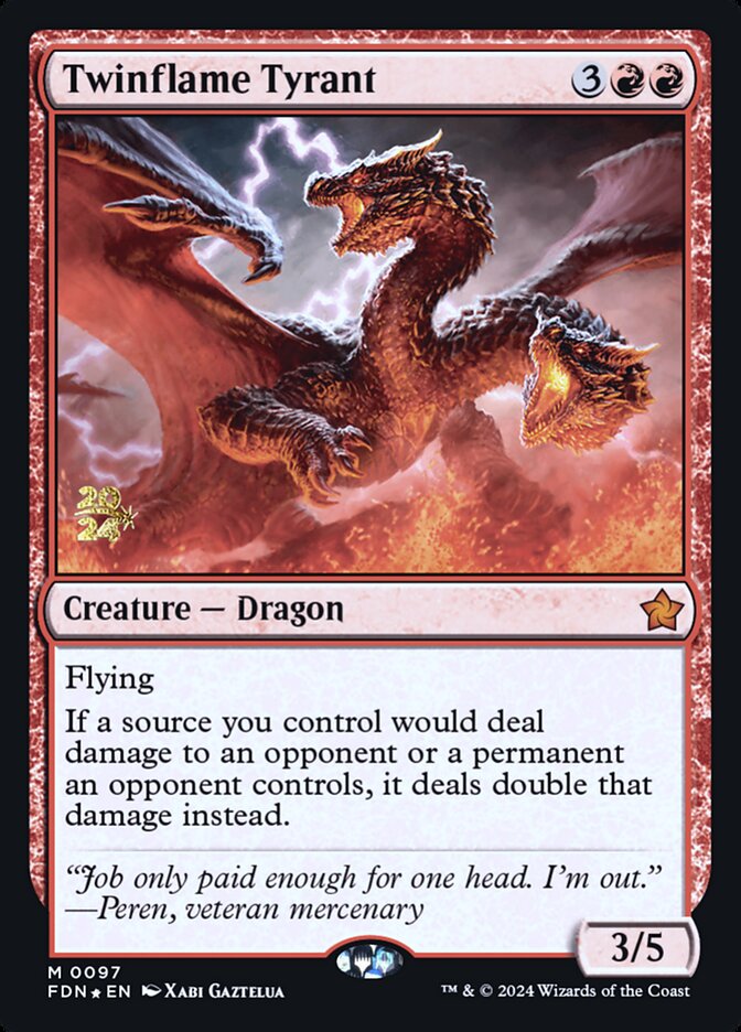 Twinflame Tyrant card front