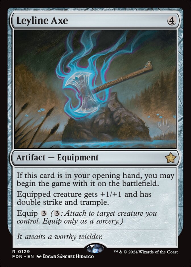 Leyline Axe card front