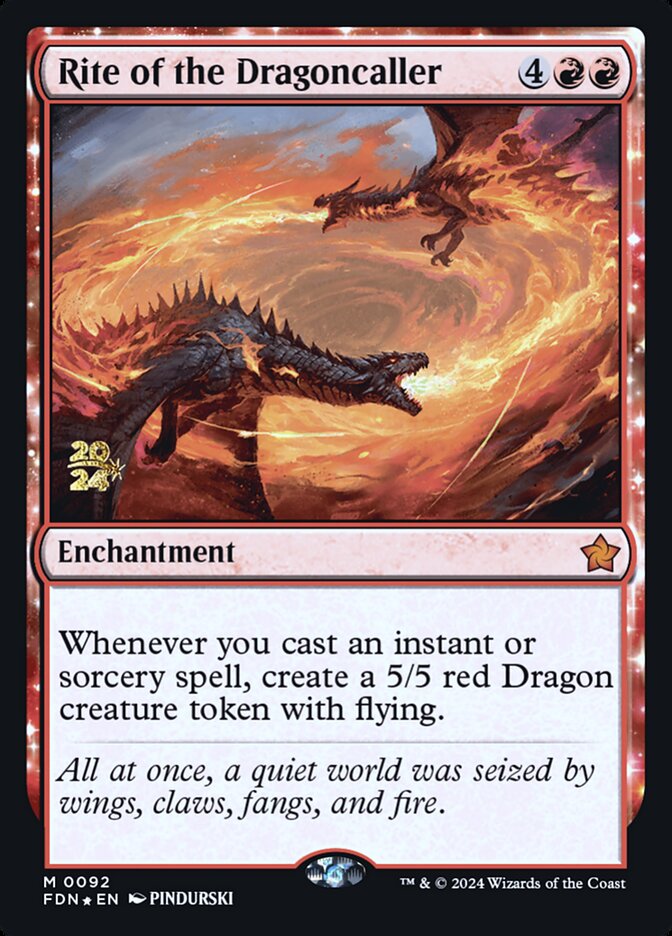 Rite of the Dragoncaller card front