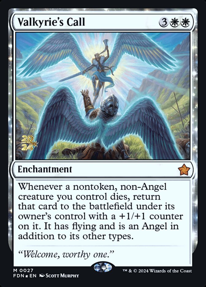 Valkyrie's Call card front