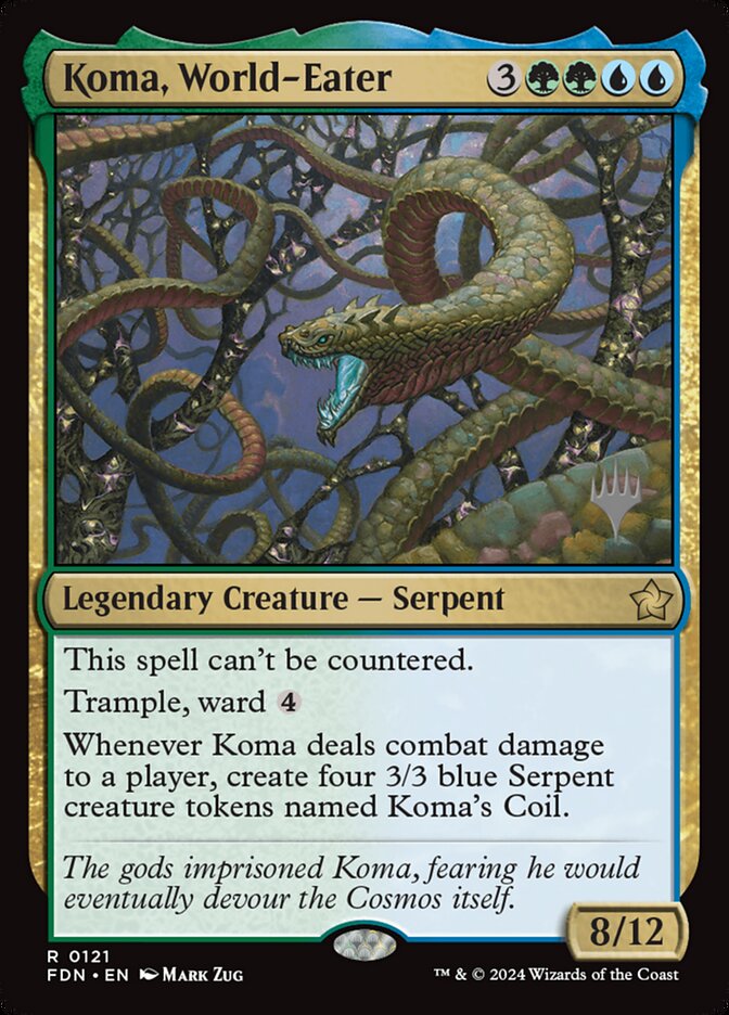 Koma, World-Eater card front