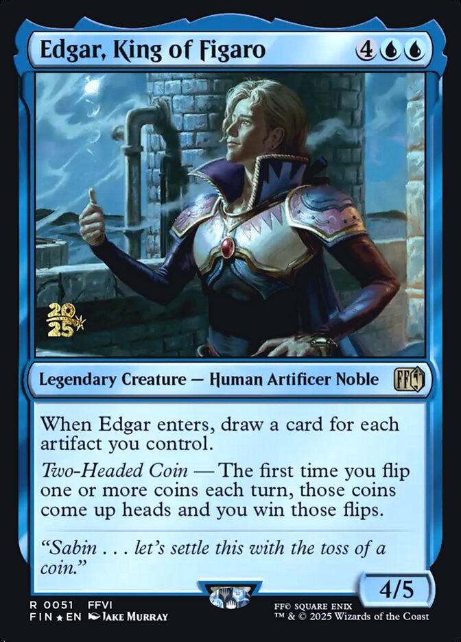 Edgar, King of Figaro card front
