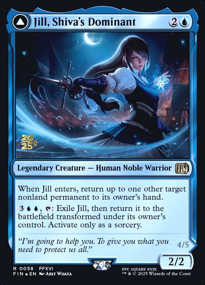 Jill, Shiva's Dominant card front
