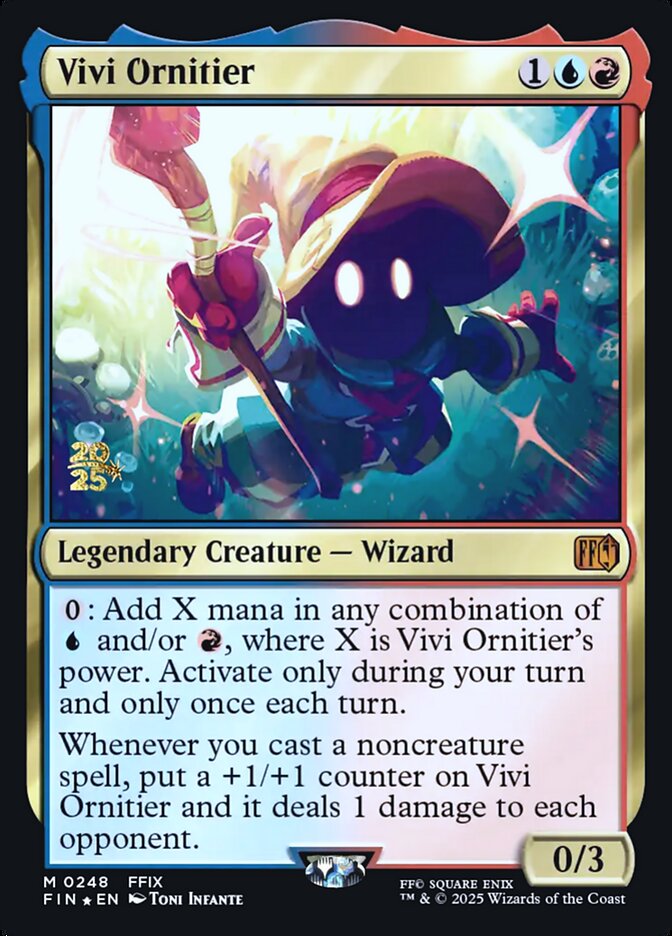 Vivi Ornitier card front