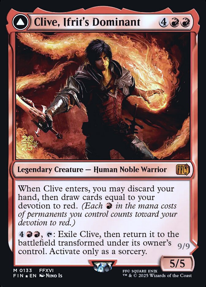 Clive, Ifrit's Dominant card front