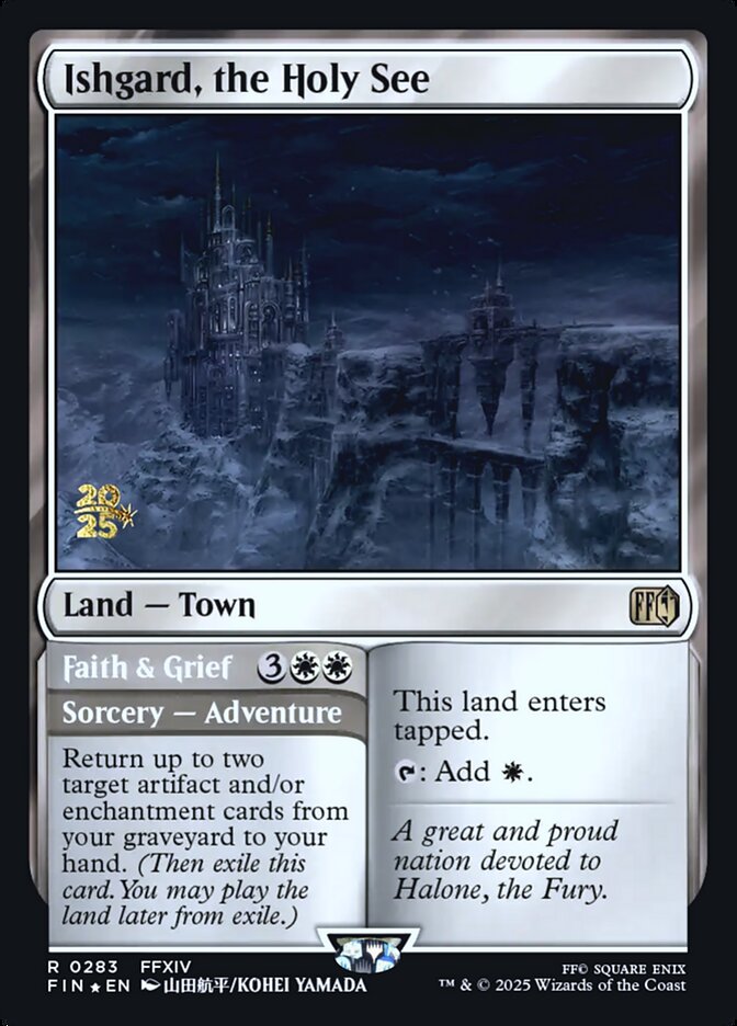 Ishgard, the Holy See card front