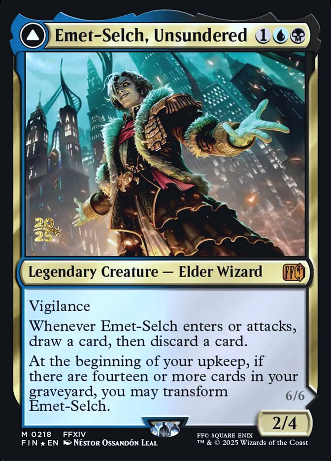 Emet-Selch, Unsundered card front